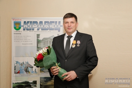 Рассветовец Николай Белокурский удостоен звания “Человек года Могилевщины”!