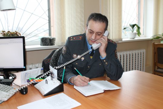 “Прямую телефонную линию” проведет начальник УГАИ УВД Могилевской области Михаил Невмержицкий