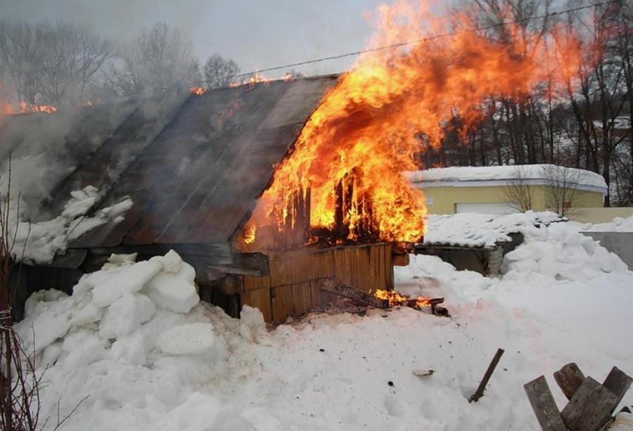 Пожар в Мышковичах