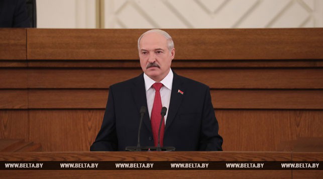 Президент обратился с Посланием к белорусскому народу и Национальному собранию