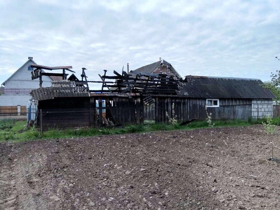 Пожар на Мичурина+