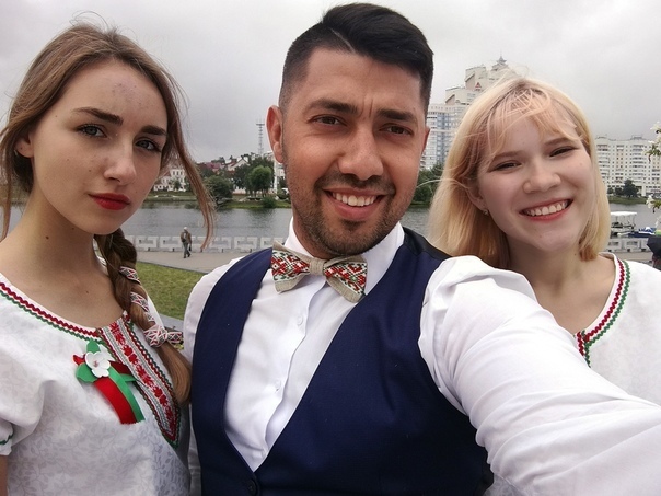 Представители молодежи Кировщины приняли участие в Дне вышиванки в Минске