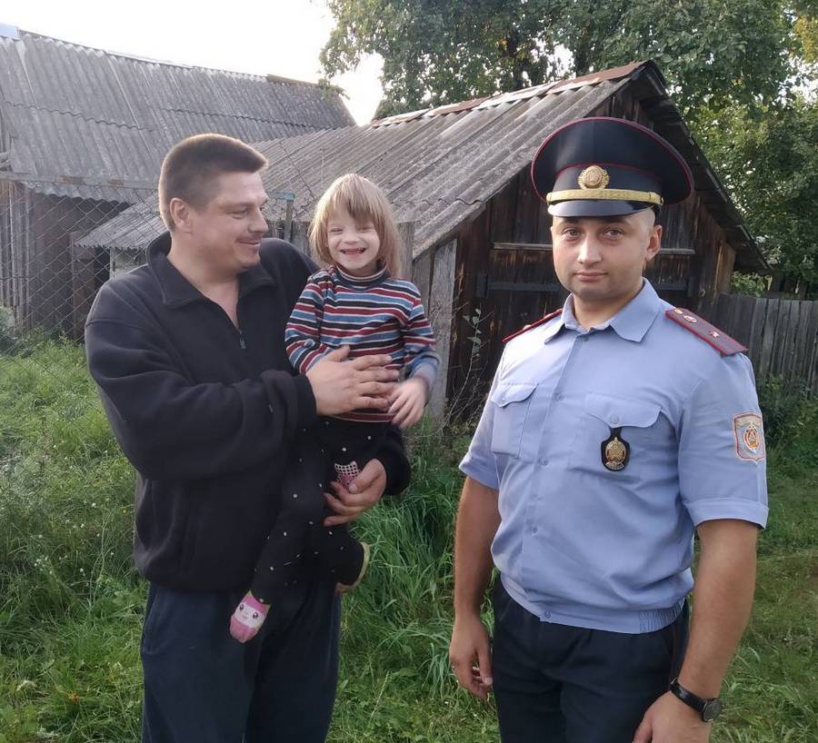 Прапаўшую ў Скачку дзяўчынку знайшлі ў адным з домаўладанняў