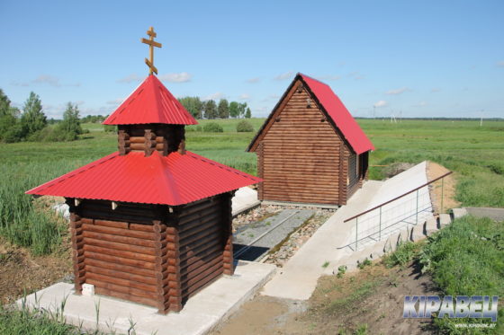 Место для окунания на праздник Крещения Господня в Кировском районе