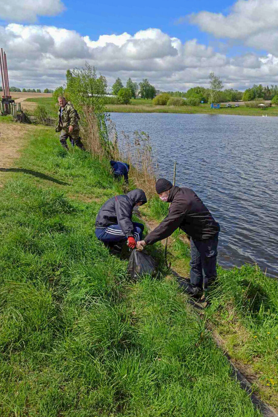 Акция «Чистый водоем» на Кировщине