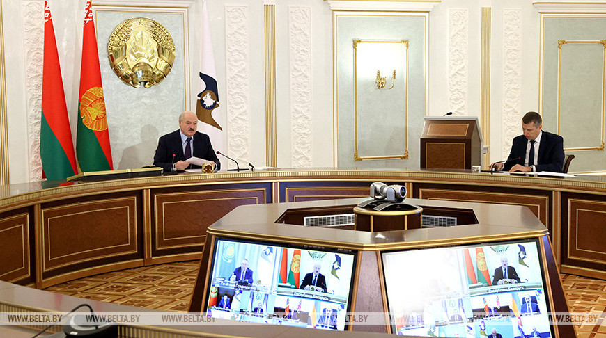“Этот год стал настоящим испытанием на прочность” – главное из выступления Александра Лукашенко на саммите ЕАЭС
