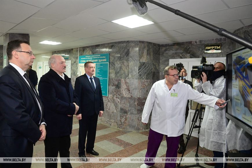 Александр Лукашенко – могилевским медикам: вы просто молодцы, тихо и спокойно делаете свое дело