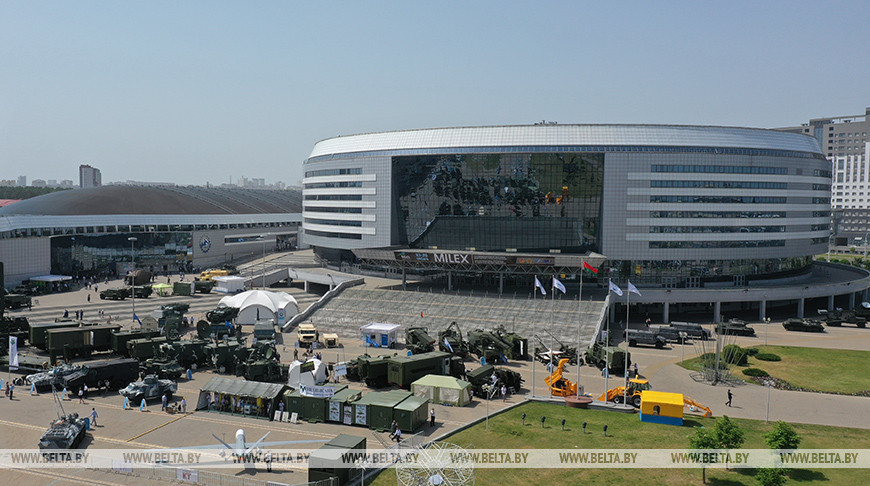 Международная выставка вооружения и военной техники MILEX-2021 открылась в Минске