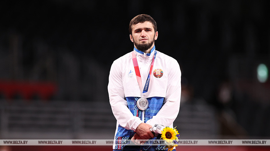 Белорусский борец Магомедхабиб Кадимагомедов завоевал серебро Олимпийских игр