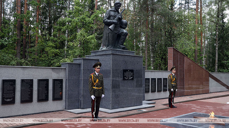 Мемориальный комплекс партизанской славы “Усакино” в Кличевском районе открыли после реконструкции