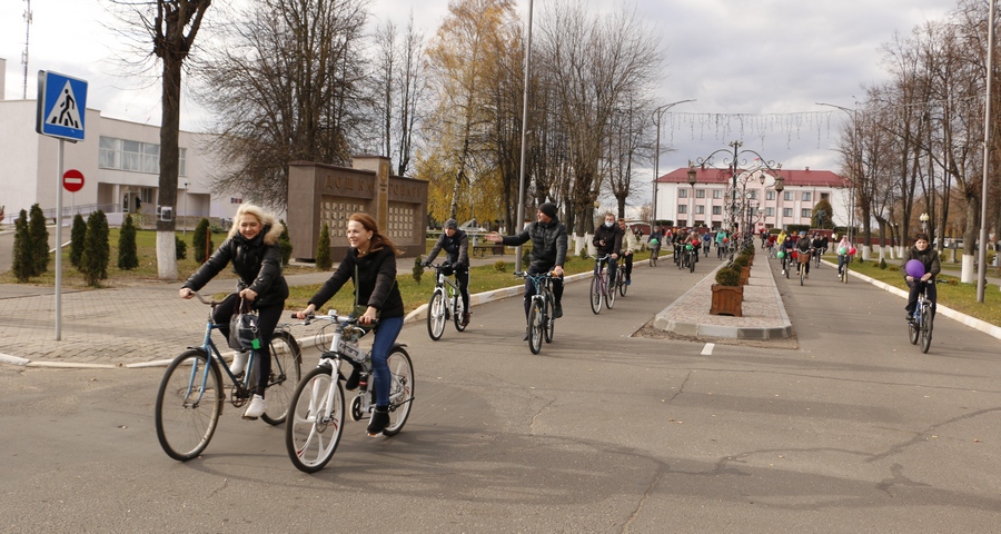 Традиционная акция «За здоровьем – на велосипеде» прошла в Кировске