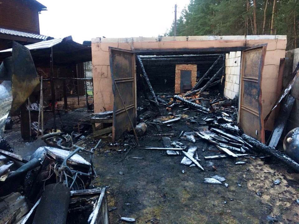 В Кировском районе вновь пожар