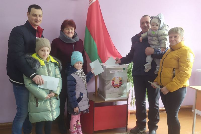 Голосуем за счастье в нашем общем доме – Беларуси!