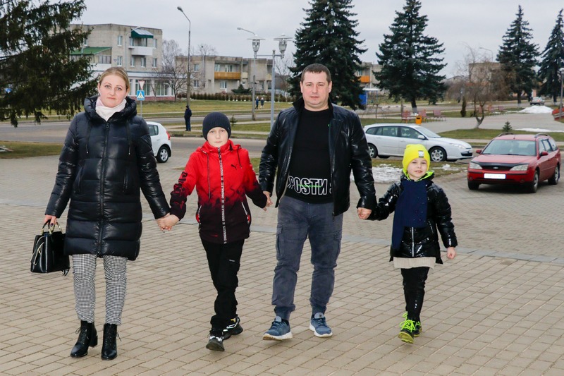Семья Филимоновых: «За прекрасное будущее нашей родной Беларуси!»