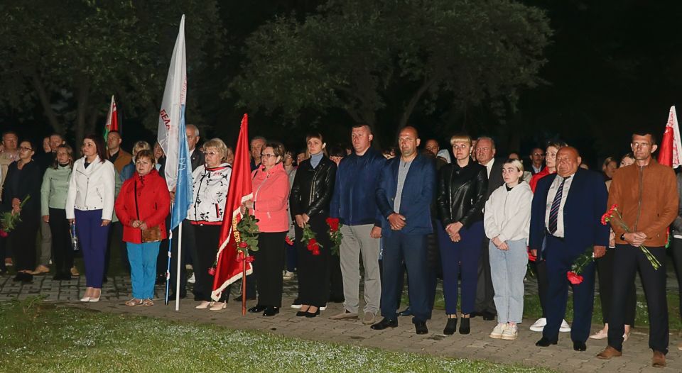 Митинг-реквием, посвященный Дню всенародной памяти жертв Великой Отечественной войны и геноцида белорусского народа, состоялся в Кировске