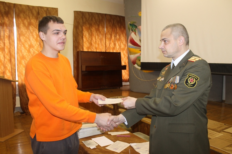 Кировчане пополняют ряды Вооружённых Сил Республики Беларусь