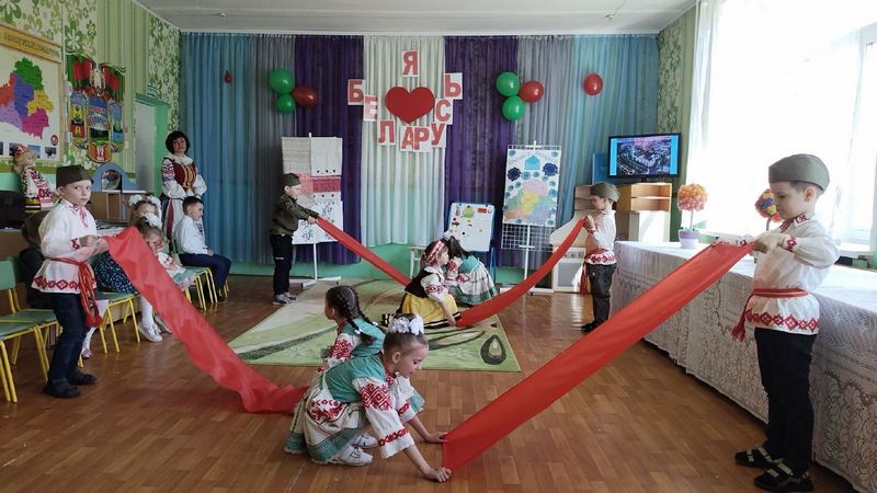 Воспитанники детского сада №1 г.Кировска составили Письмо о Беларуси