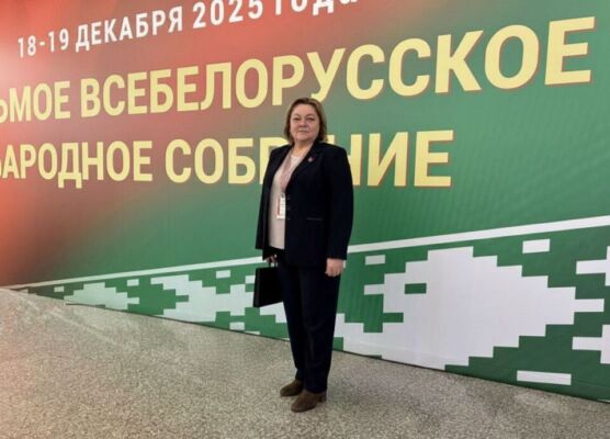 Галина Слабодникова, председатель Кировского райисполкома, делится мнением о выступлении Президента на ВНС