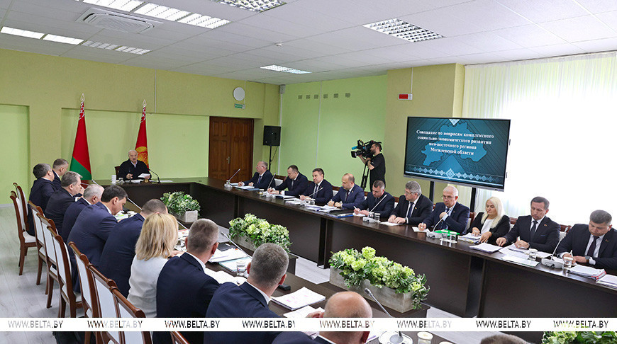 Лукашенко поручил доработать проект указа по развитию юго-востока Могилевской области на пятилетку