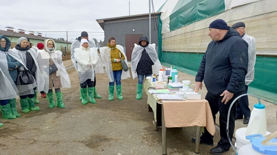 На базе ОАО «Рассвет им. К.П.Орловского» прошёл районный семинар по животноводству