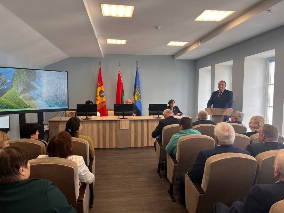 II (апрельский) Пленум Могилевского областного комитета КПБ прошел в Кировском районе