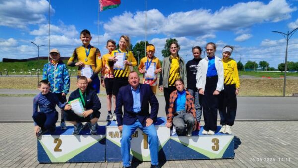 Кировчане прошли на областной этап турнира по гонкам на лыжероллерах среди учащихся учреждений общего среднего образования Могилевской области