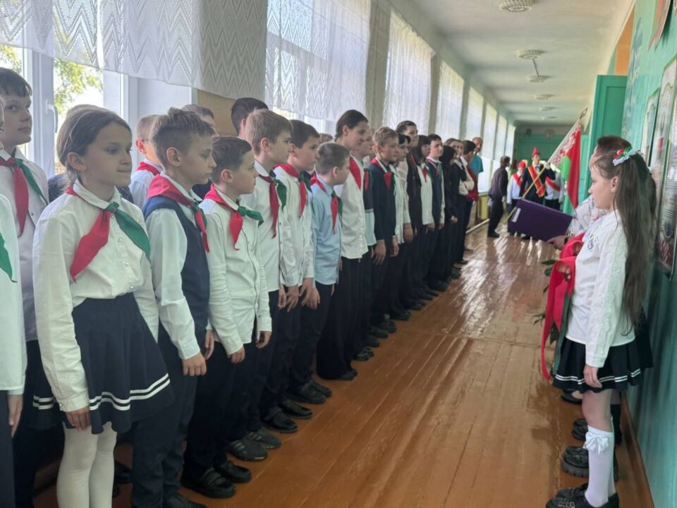 Пионерская дружина имени А.Е.Мельникова пополнила ряды БРПО