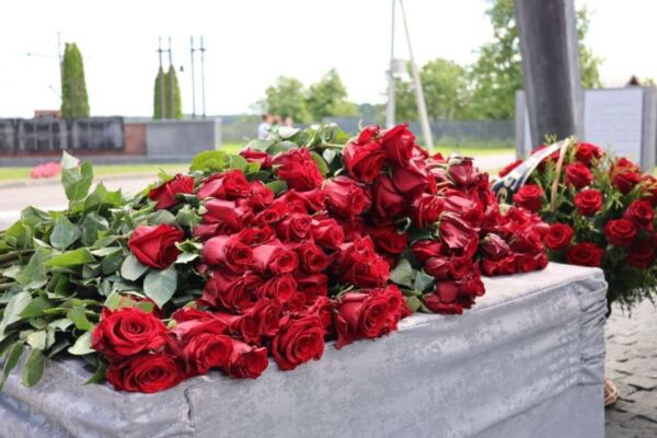 «Пламя Победы»: митинг-реквием прошел в Борках