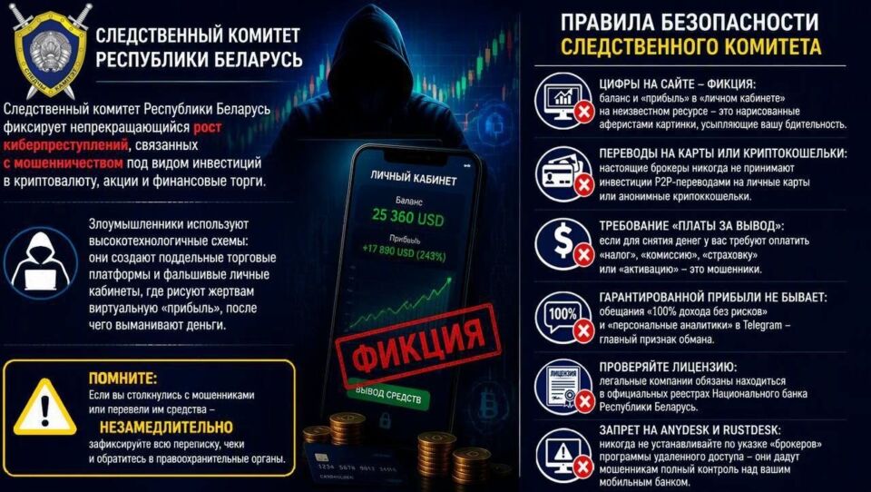 Правила цифровой безопасности Следственного комитета