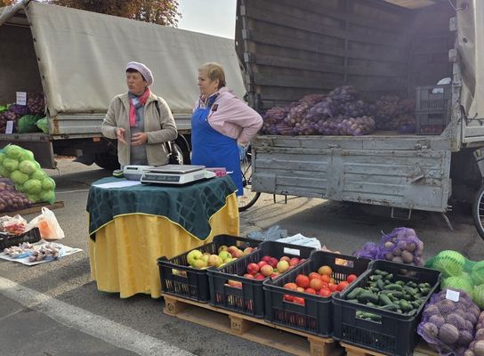 Осенняя ярмарка продолжается в Кировске